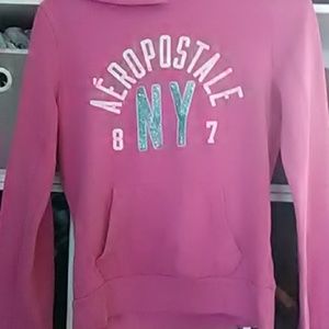 Aēropostale Pink Hoodie/Sweatshirt